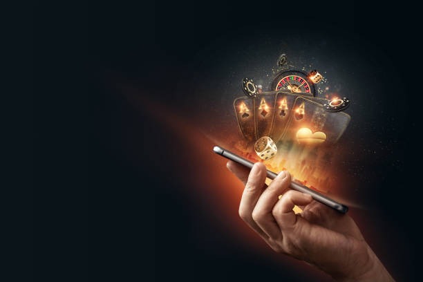 Boom City live-dealer studio with multiple blackjack and roulette tables